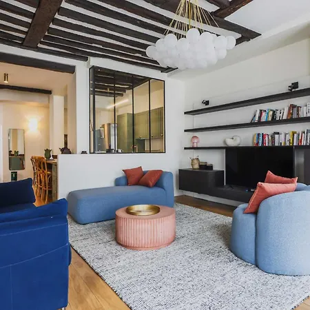 Moderne -2br-6p- Palais Royal *